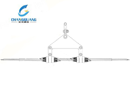 ПРОДУКЦИЯ-Спиральный двойной поддерживающий зажим для ADSS/OPGW-Узлы крепления, подвесы