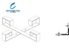 Узлы крепления, подвесы-Устройства для подвеса муфт и запаса кабеля