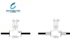 Узлы крепления, подвесы-Поддверживающий касательный зажим для ADSS
