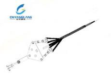 Узлы крепления, подвесы-Двойной натяжной спиральный зажим для OPGW