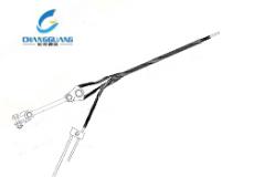 Узлы крепления, подвесы-Натяжной спиральный зажим для OPGW